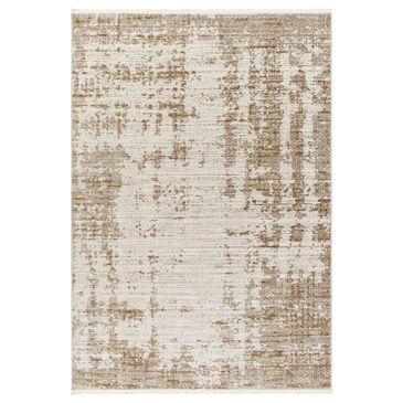 Surya Masha 9"2" x 12" Ivory, Gray, Cream, Light Brown and Brown Area Rug, , large