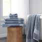Pem America Brooklyn Loom 6-Piece Towel Set in Blue, , large