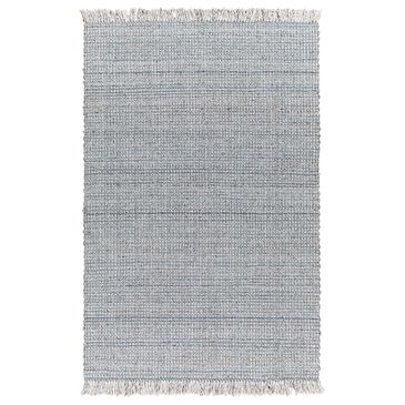 Surya Sara SRU-2300 2" x 3" Light Slate, Charcoal, Brown, Seafoam, Medium Gray, Teal, Pewter Area Rug, , large