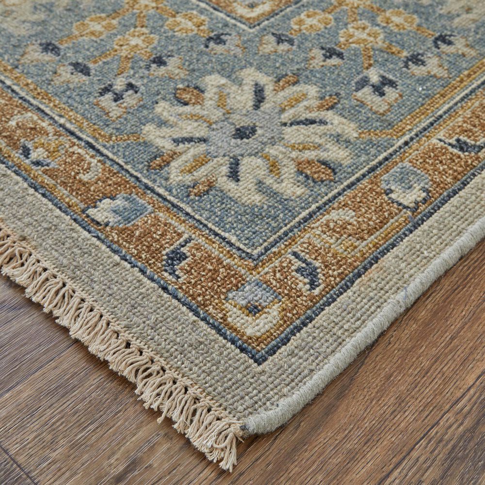 Feizy Rugs Corbitt 2&#39; x 3&#39; Blue and Brown Area Rug, , large