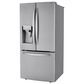 LG 25 Cu. Ft. Smart Wi-Fi Enabled French Door Refrigerator with External Dispenser in Stainless Steel, , large