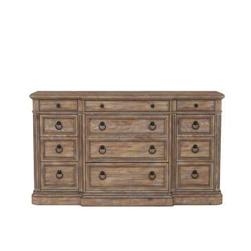 Vantage Architrave Dresser in Almond Rustic Pine, , large