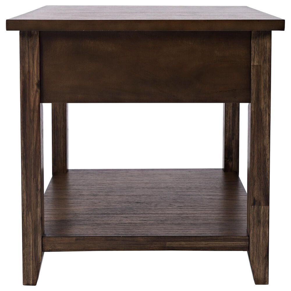 Waltham Bakersfield End Table in Brown, , large