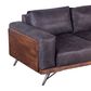 Home Trends & Design Stationary Sofa in Antique Ebony, , large