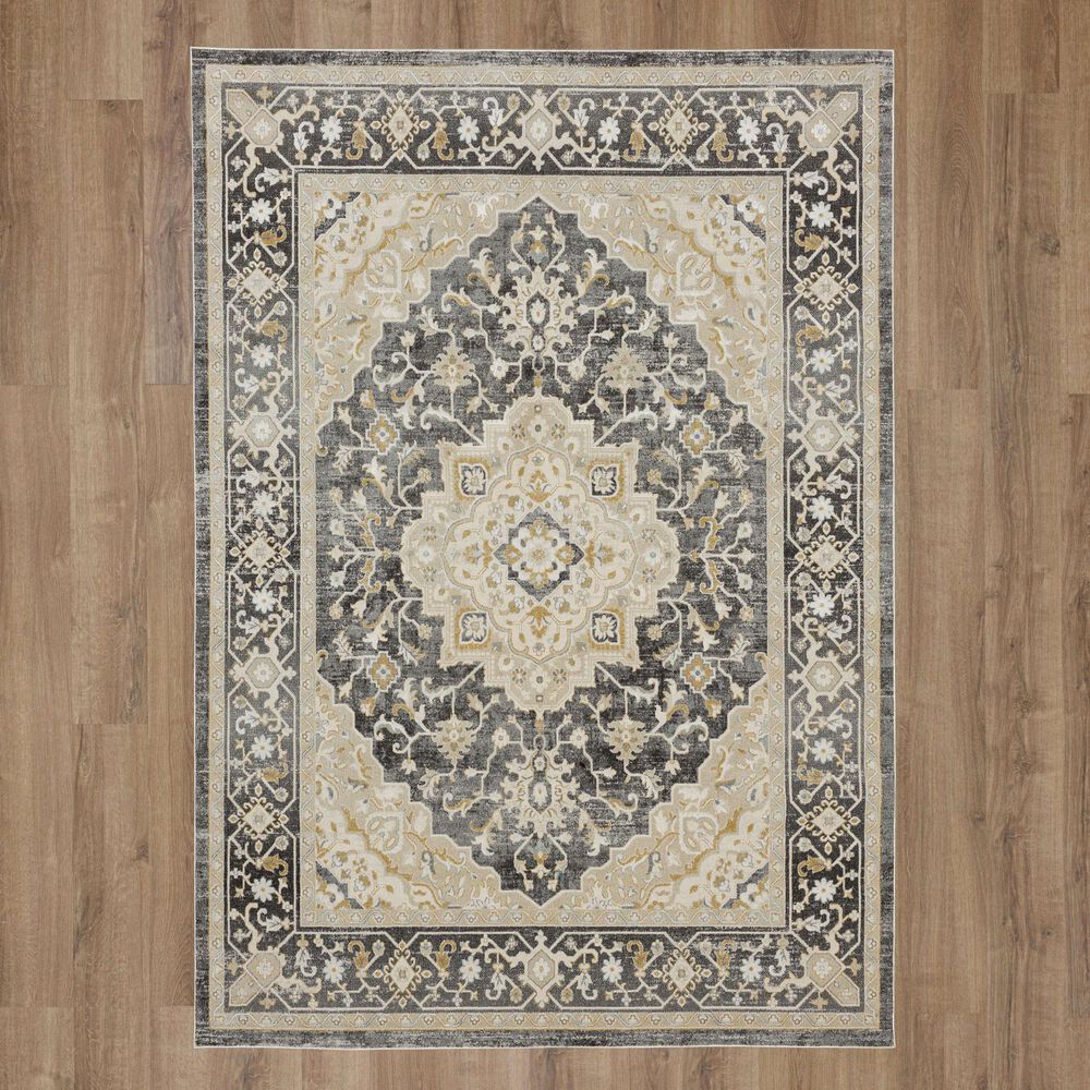 Karastan Windemere Traditional 8&#39; x 10&#39;3&quot; Gray Area Rug, , large