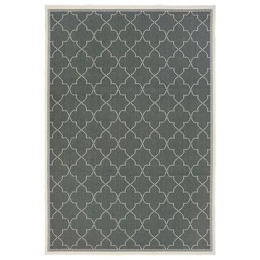 Oriental Weavers Marina 6025L 2"5" x 4"5" Grey and Ivory Area Rug, , large