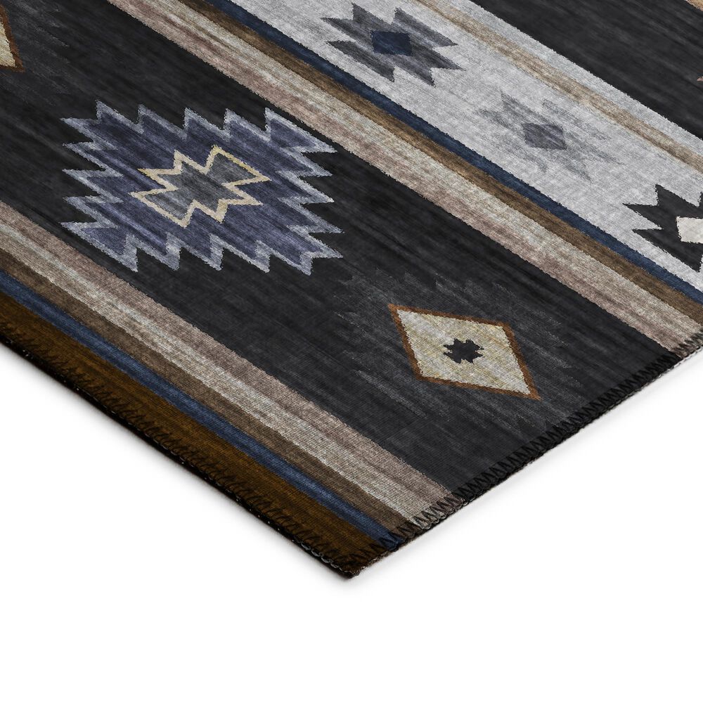 Dalyn Rug Company Phoenix PH4 10&#39; x 14&#39; Black Indoor/Outdoor Area Rug, , large