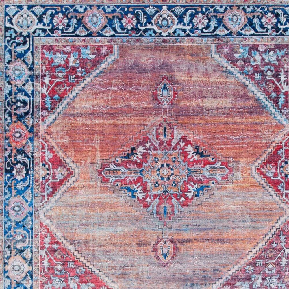Safavieh Serapi 3&#39;3&quot; x 5&#39; Rust and Navy Area Rug, , large