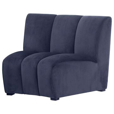Eichholtz Clarissa Lando Chair in Savona Midnight Blue, , large