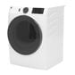 GE Appliances Energy Star 7.8 Cu. Ft. Capacity Smart Front Load Gas Dryer with Steam and Sanitize Cycle in White, , large