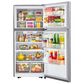 LG 20 Cu. Ft. Top Freezer Refrigerator Reversible Door in Stainless Steel, , large