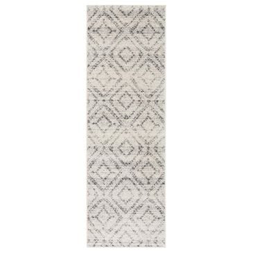 Safavieh Adirondack ADR131C 2"6" x 8" Light Grey and Grey Runner, , large