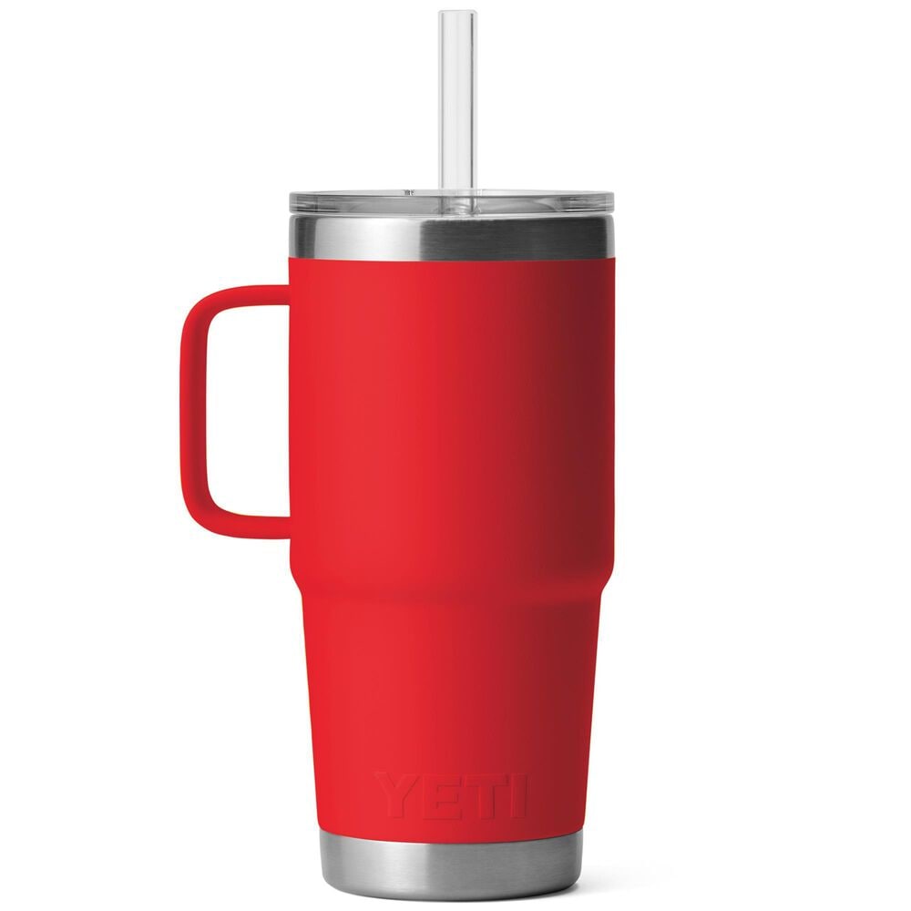 YETI Rambler 25oz Straw mug Red, , large