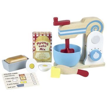 Melissa & Doug Wooden Make A Cake Mixer Set, , large