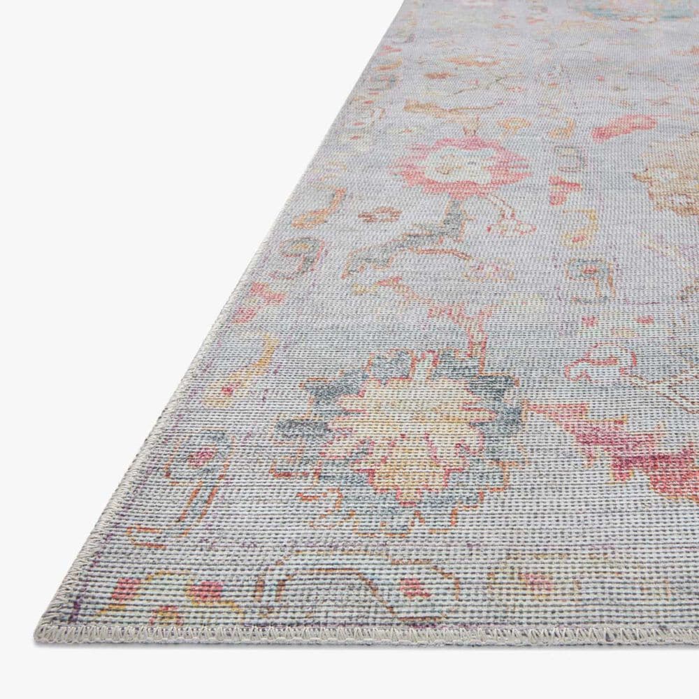 Loloi II Elysium 3&#39;6&quot; x 5&#39;6&quot; Silver and Multicolor Area Rug, , large