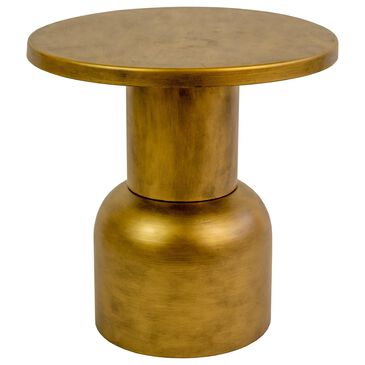Kalalou Accent Table in Gold, , large
