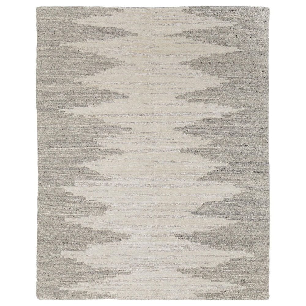 Feizy Rugs Navaro 8915F 2"6" x 10" Ivory and Gray Runner, , large