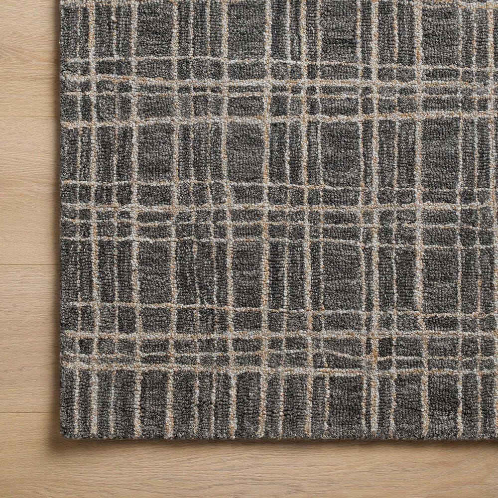 Chris Loves Julia x Loloi Polly 3&#39;6&quot; x 5&#39;6&quot; Graphite and Pebble Area Rug, , large