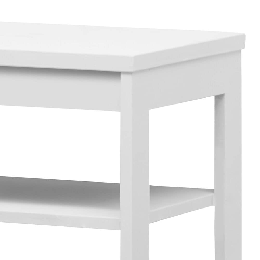 Sorelle Sierra Nightstand in White, , large