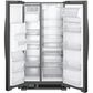 Whirlpool 21.4 Cu. Ft. 33" Wide Side-by-Side Refrigerator in Black, , large