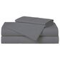 Pem America Cannon Solid Percale 3-Piece Twin Sheet Set in Grey, , large