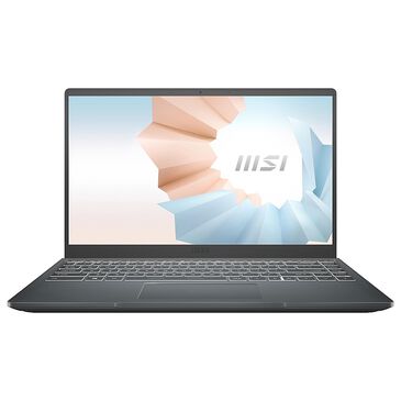 MSI Modern 14" Laptop | Intel Core i5-1155G7 - 8GB RAM - Intel Iris Xe Graphics - 512GB SSD in Carbon Gray, , large