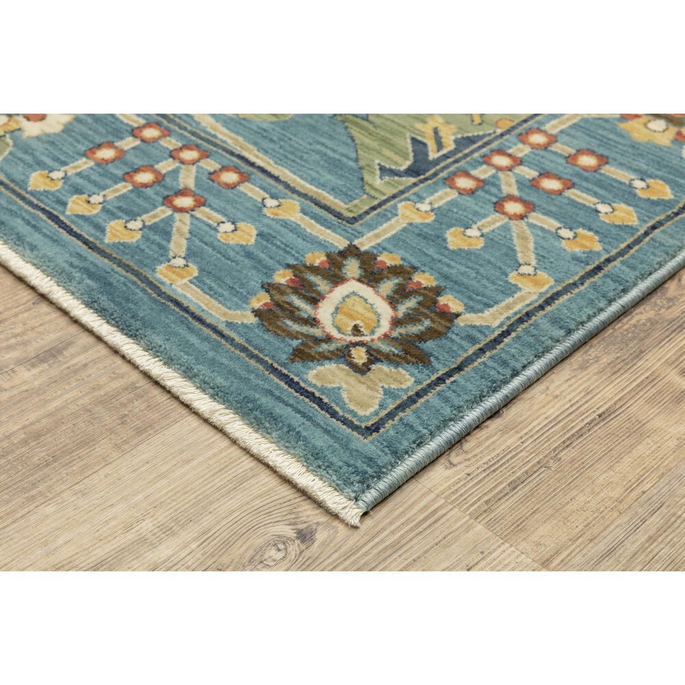 Oriental Weavers Francesca FR01E 2&#39; x 3&#39; Blue Area Rug, , large