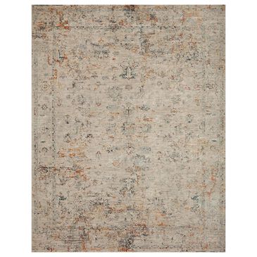 Loloi Axel 6"7" x 9"10" Silver and Spice Area Rug, , large