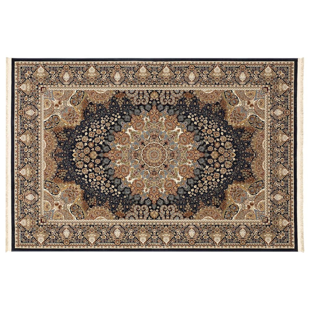 Oriental Weavers Masterpiece 7"10" x 10"10" Navy Area Rug, , large