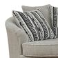 Signature Design by Ashley Calnita Oversized Swivel Accent Chair in Sisal, , large