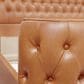 Jennifer Taylor Home Brooklyn King Upholstered Bed in Caramel Tan Brown, , large