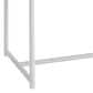 Blue River Royal Patio Dining Table in White - Table Only, , large