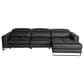 Nicoletti Calia Sofas 3-Piece Power Reclining Sectional in Black, , large