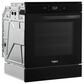 Whirlpool 24" Single Electric Wall Oven with Convection in Black, , large