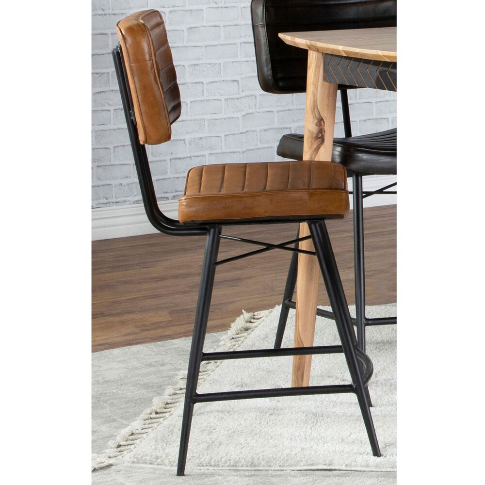 Pacific Landing Partridge 39&quot; Counter Height Stool in Black, , large