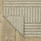 Oriental Weavers Tortuga TR02A 5"3" x 7"3" Beige and Black Area Rug, , large