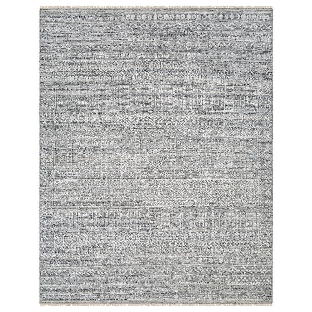 Surya Pompei 2" x 3" Charcoal, Black, White, Light Slate, Beige and Teal Area Rug, , large