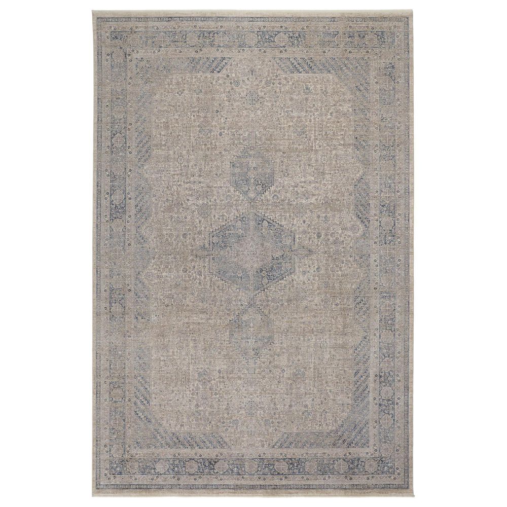 Feizy Rugs Marquette 6"7" x 9"10" Gray Area Rug, , large