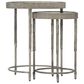 Hooker Furniture Accent Nesting Tables in Silver, , large