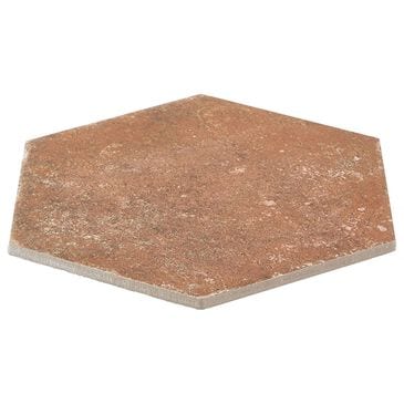 Soho Studio Pompeia Marron 8" x 9" Hexagon Porcelain Tile, , large