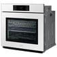 Samsung Bespoke 30" Single Electric Wall Oven with Convection in White Glass, , large