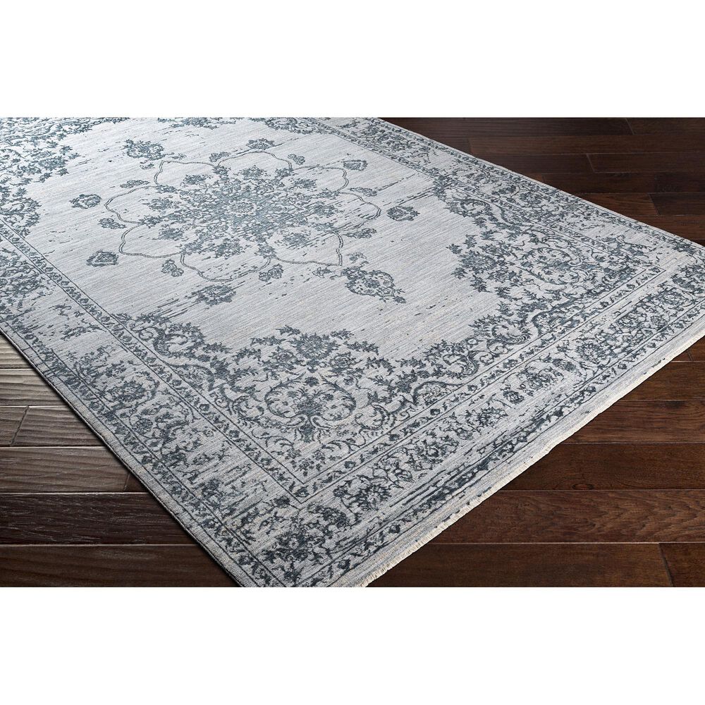 Surya Laila  6&#39;7&quot; x 9&#39;6&quot; Navy, Teal, Light Gray, Beige, Taupe and Cream Area Rug, , large