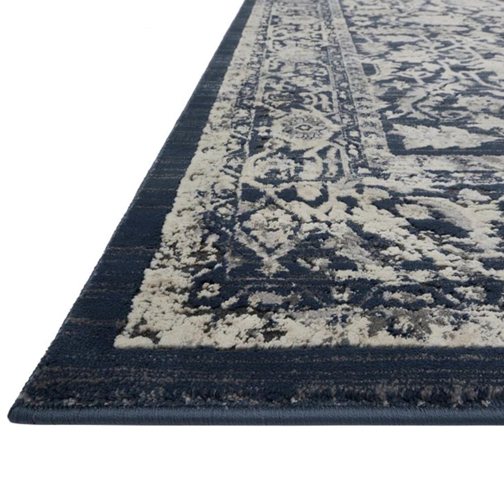 Magnolia Home Everly VY-01 6&#39;7&quot; x 9&#39;2&quot; Indigo Area Rug, , large