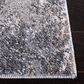 Safavieh Aston ASN715 4" x 6" Light Grey and Grey Area Rug, , large