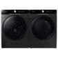 Samsung 7.5 Cu. Ft. Smart Dial Electric Dryer with Super Speed Dry and Steam in Brushed Black, , large