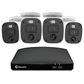 Swann Enforcer 4 Camera 8 Channel 1080p Full HD DVR Audio/Video Security System in White, , large