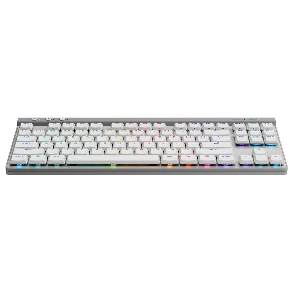 Logitech Lightspeed Gaming Keyboard Wht, , large