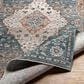 Surya Carlisle Oriental 3"11" x 5"11" Dark Blue, Light Sage, Dusty Pink, Cream and Medium Brown Area Rug, , large