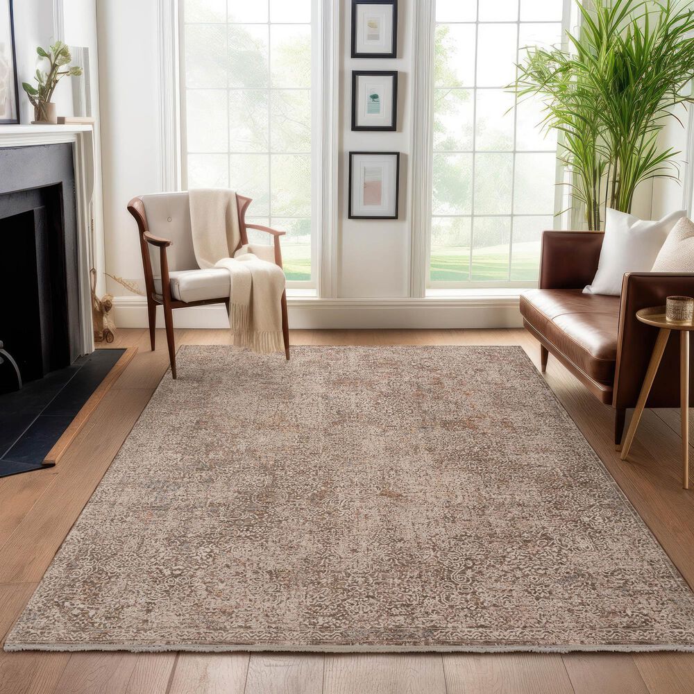 Dalyn Rug Company Vienna VI5 9&#39; x 13&#39;2&quot; Chocolate Area Rug, , large