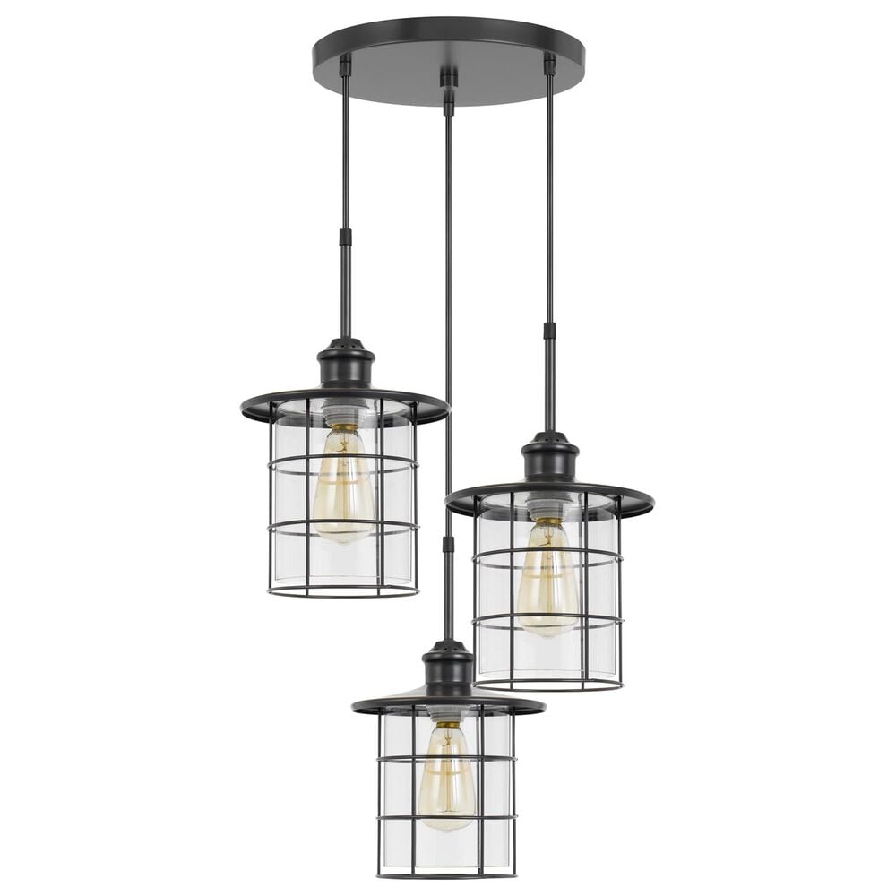 Cal Lighting Silverton Chandelier in Dark Bronze, , large